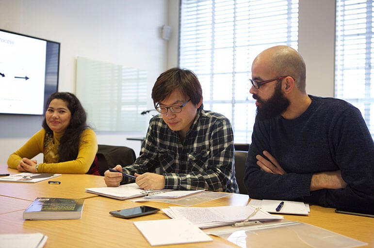 Students in classroom