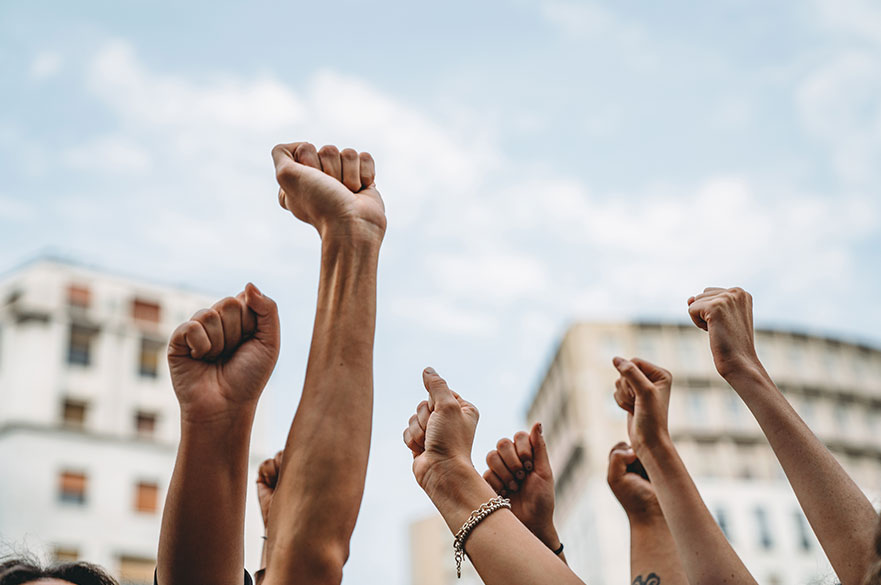 Protestors 