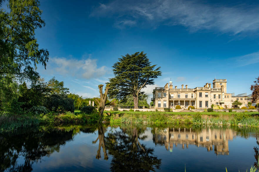 NTU Brackenhurst Campus from the lake view
