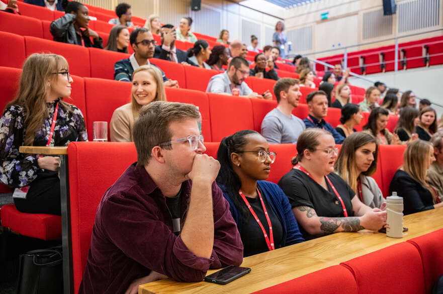 new colleague event taking place at NTU Newton building