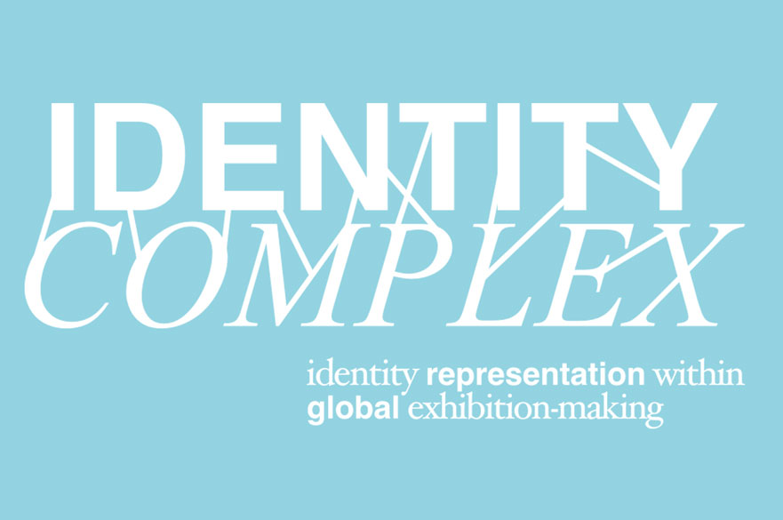 A blue image with white text which says 'Identity Complex'.