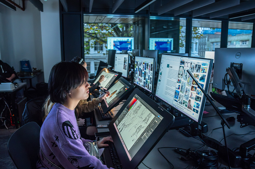 Animation and Digital Screen Arts Facilities