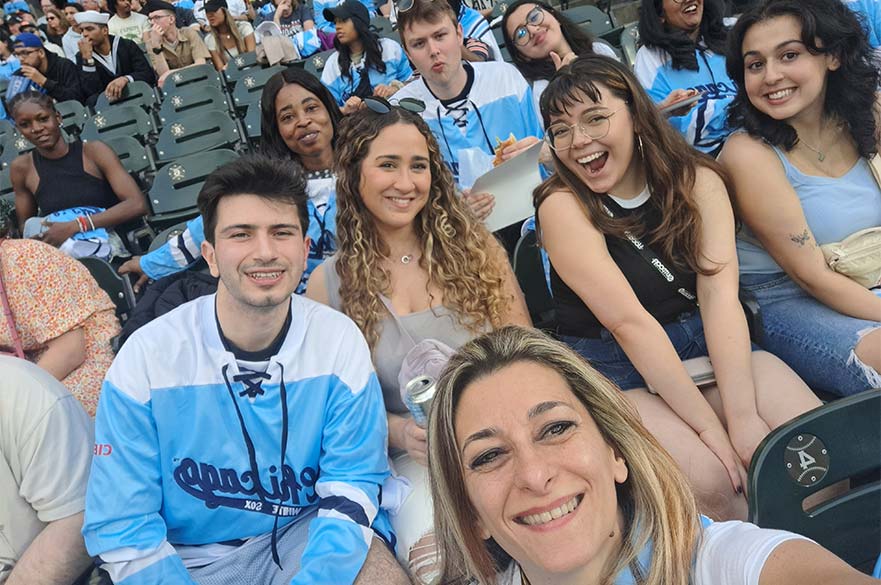 GLE+ picture at the white sox game