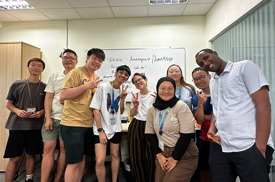 Jodie Paterson at James Cook University, Singapore