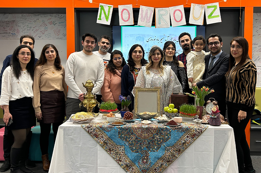 Nowruz celebration at global lounge
