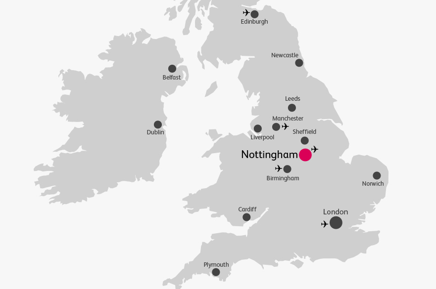 UK map