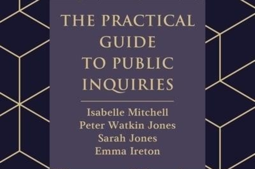 The Practical Guide to Public Inquiries Book Cover