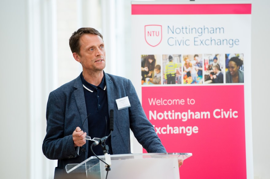 Matthew Taylor from RSA speaking