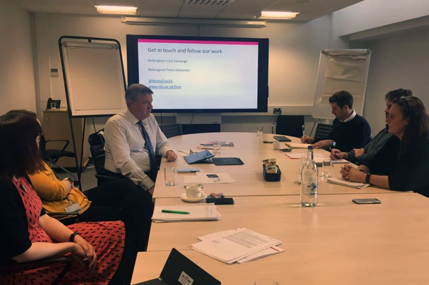 meeting between FCA and NTU colleagues