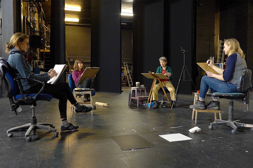 Nottingham Playhouse drawing club