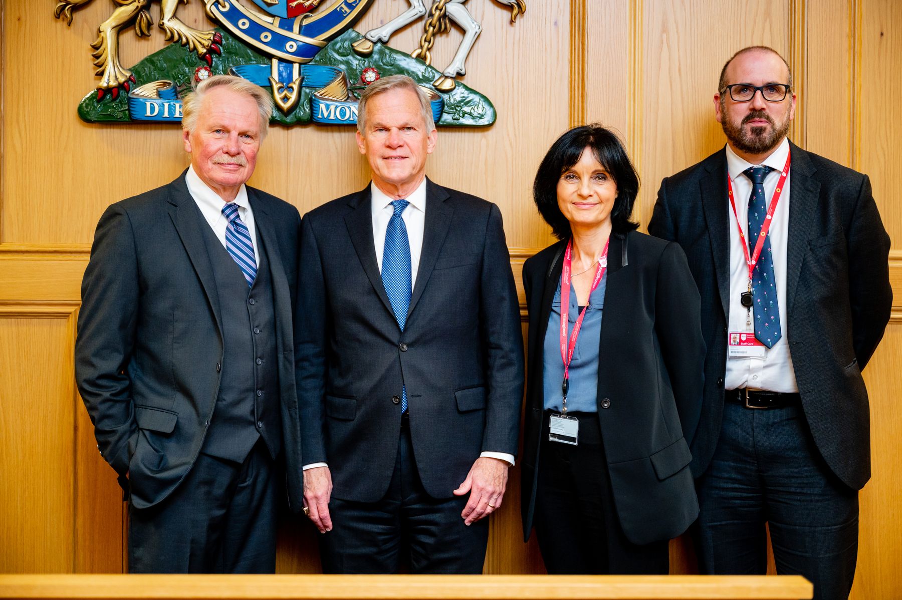 NLS and Campbell Law School Senior staff members