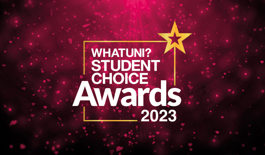 Whatuni University of the Year 2023 logo