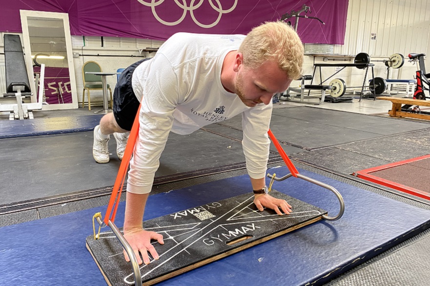 Max Parker training
