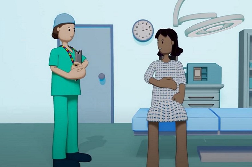 A screenshot of the animation