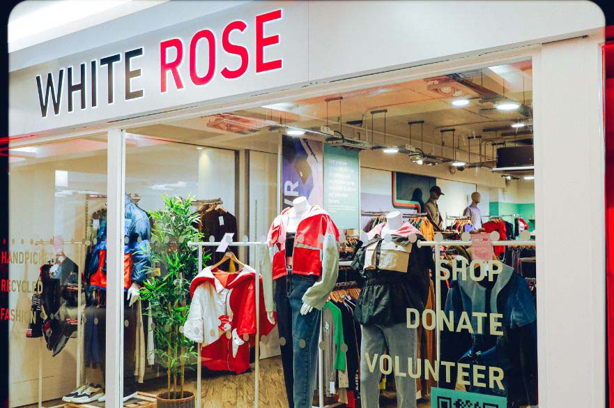 Front of White Rose Store