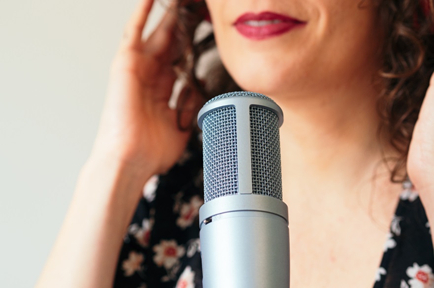 A generic image of a female journalist