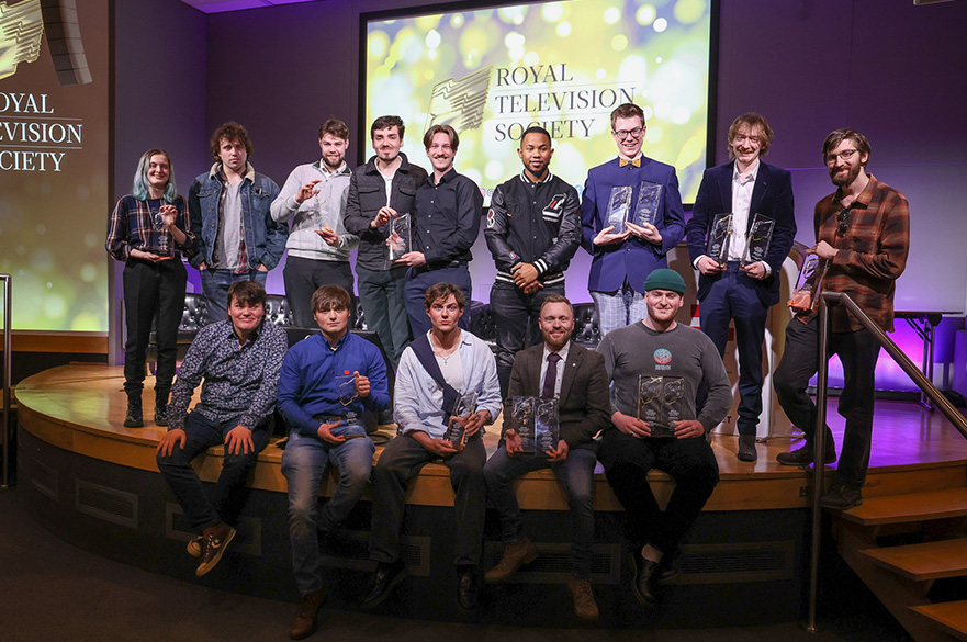 	Filmmaking and Animation graduates celebrated at the Royal Television Society 