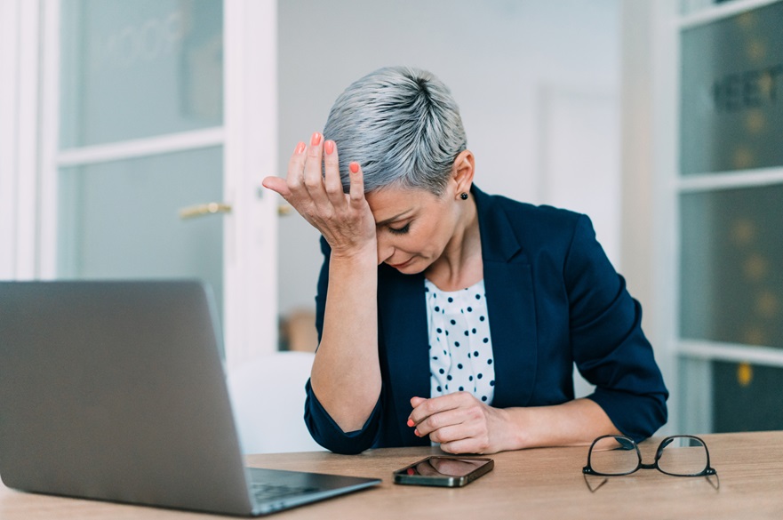 Woman in an office