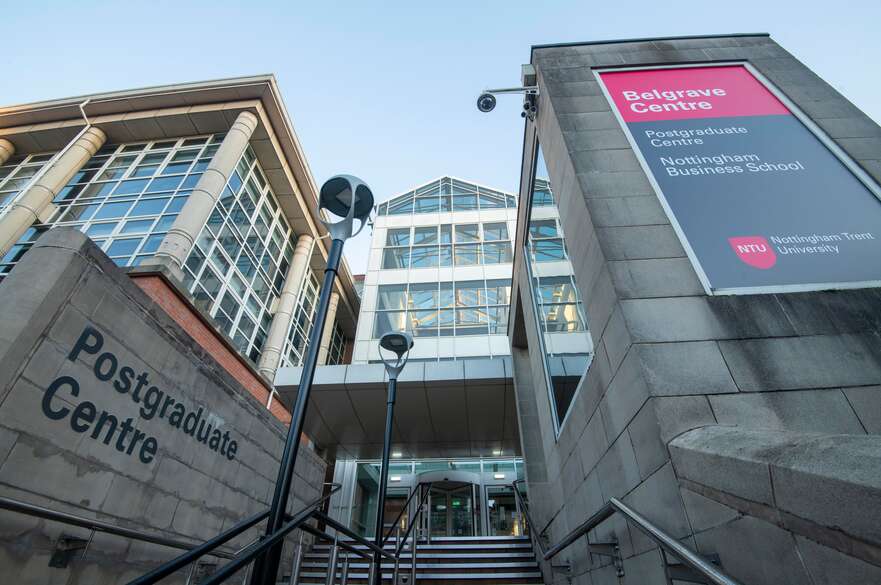 Entrance of the NBS Postgraduate Centre