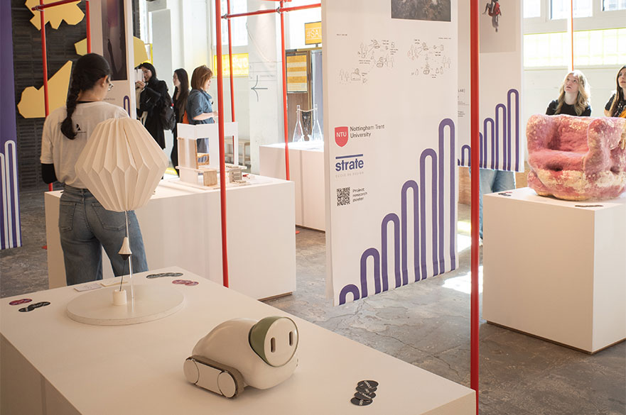 NTU designs displayed at the Simplexity Exhibition