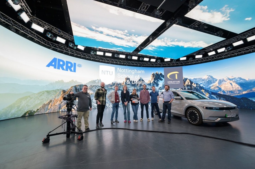 NTU visits ARRI for demonstration