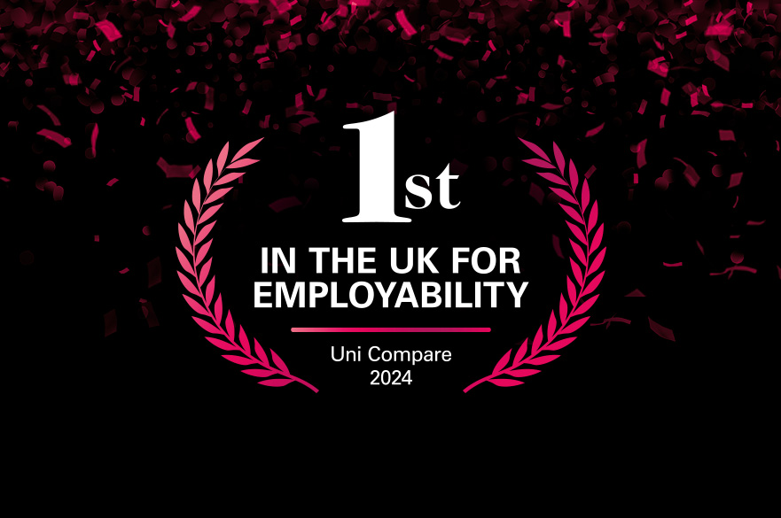 NTU 1st in the UK for Employability, Uni Compare 2024