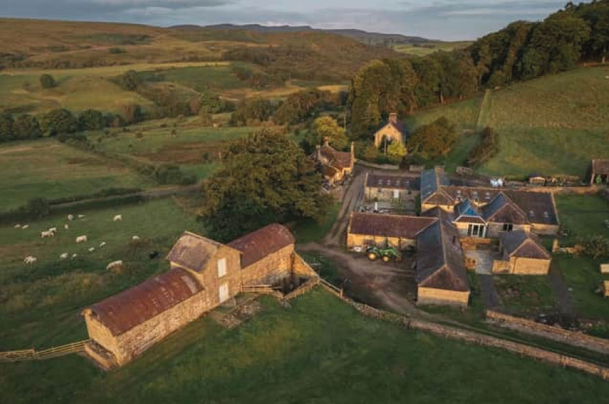 View of Cragend Farm