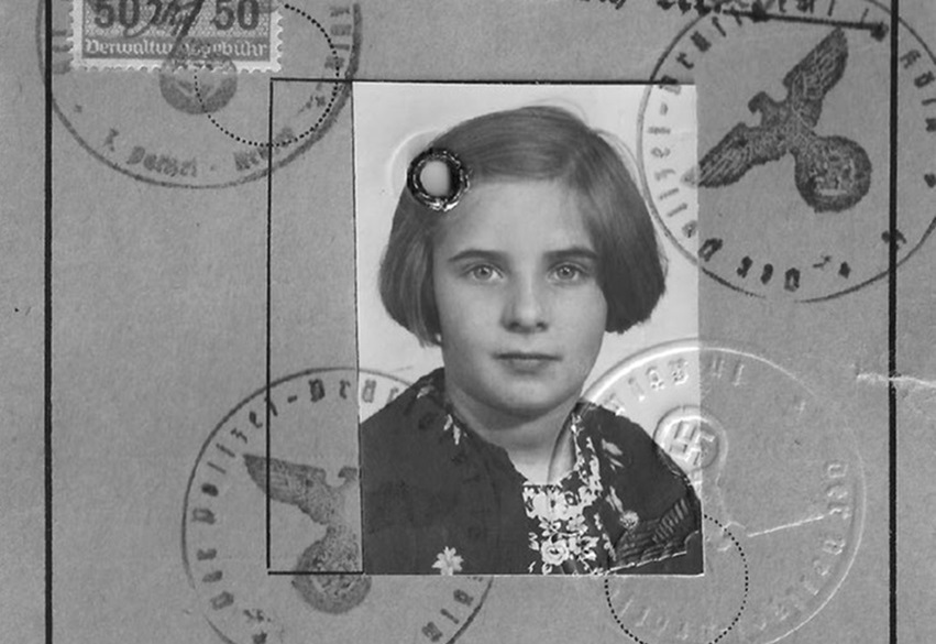 An image of Hanna Zack Miley as a Kindertransportee