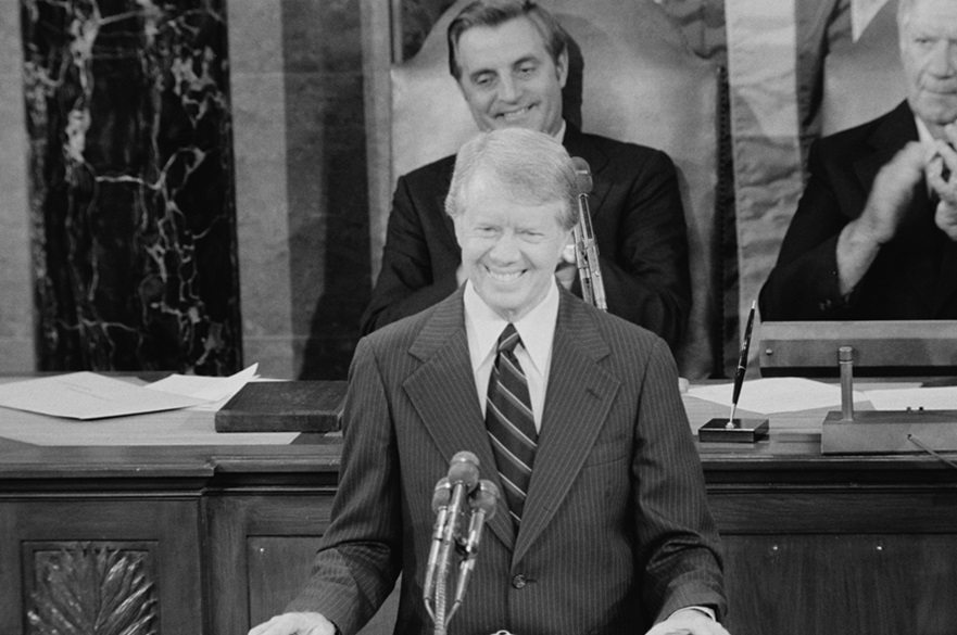An image of Former US President Jimmy Carter
