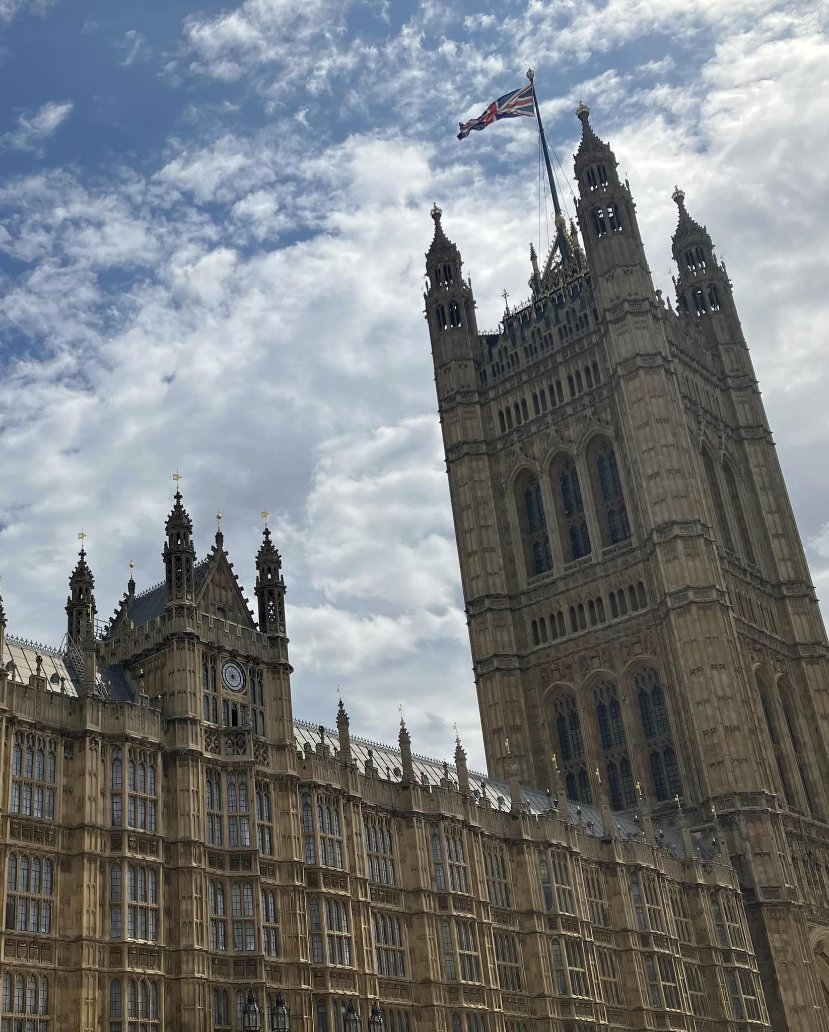 External view of building in London