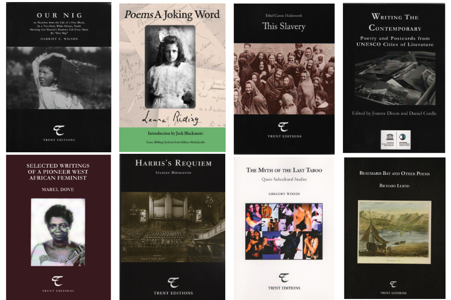 Image of a selection of Trent Editions Titles