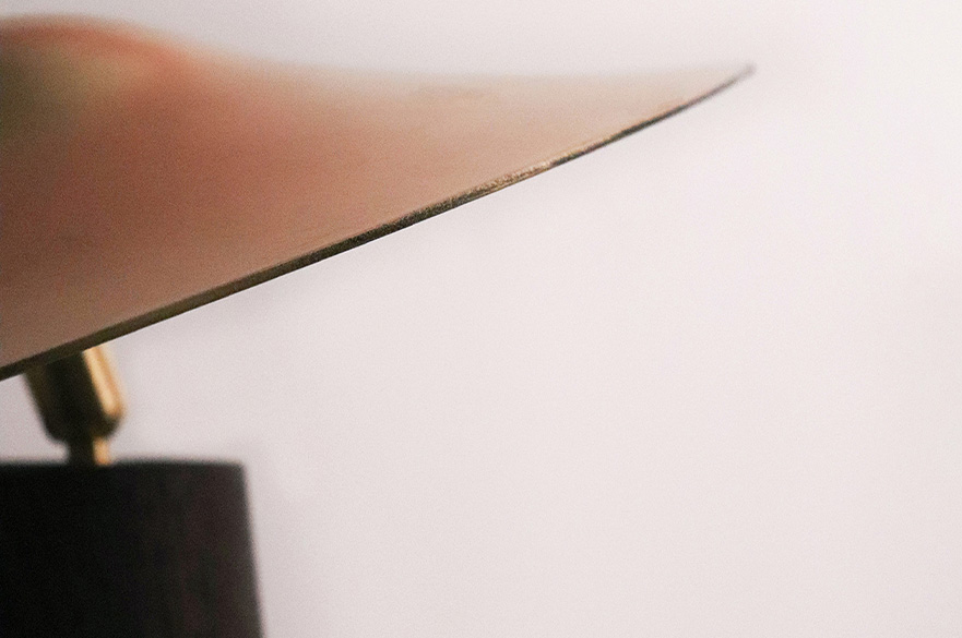 Picture of a wooden lamp