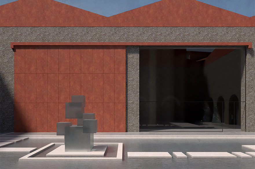 Design of a dessert style building