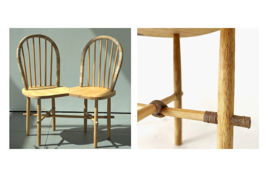 New chair conjoined chair design