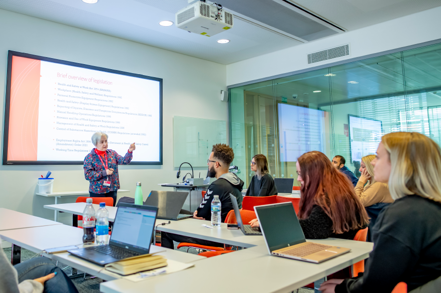 A seminar in Newton Building