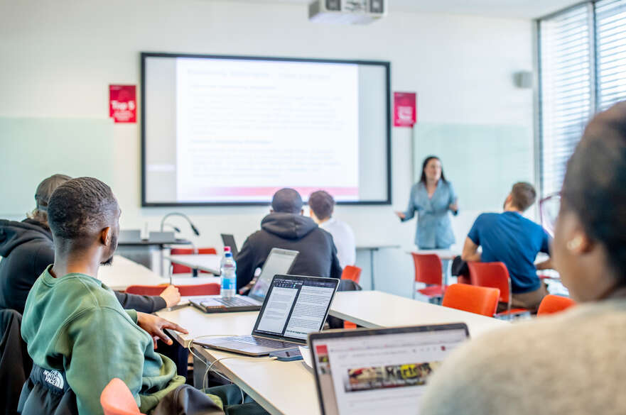 Students in seminar