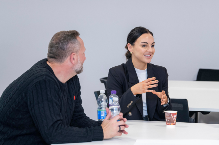 Participants share insights during the Employee Engagement workshop