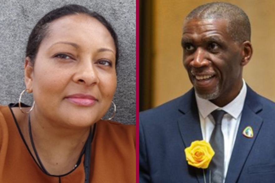 Juanita Cox and Clive Foster