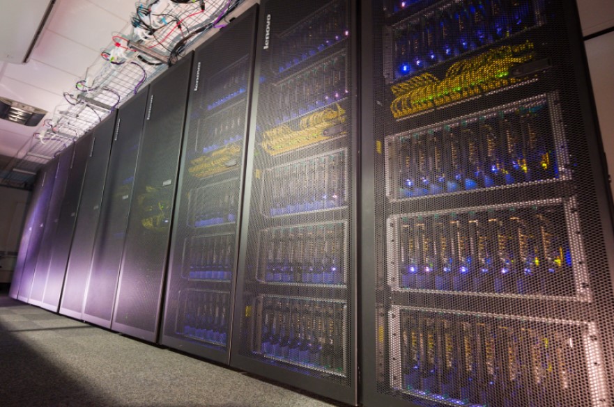 Image of a supercomputer