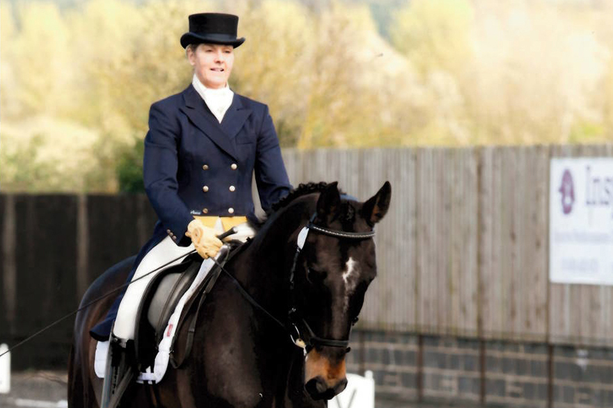 Liz Taylor on horse
