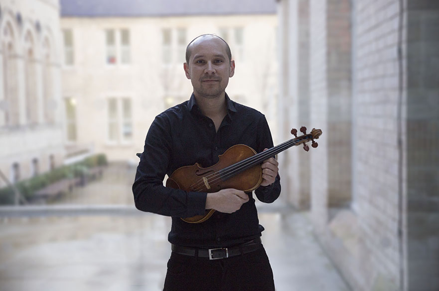 Rob Rosa, NTU violin teacher