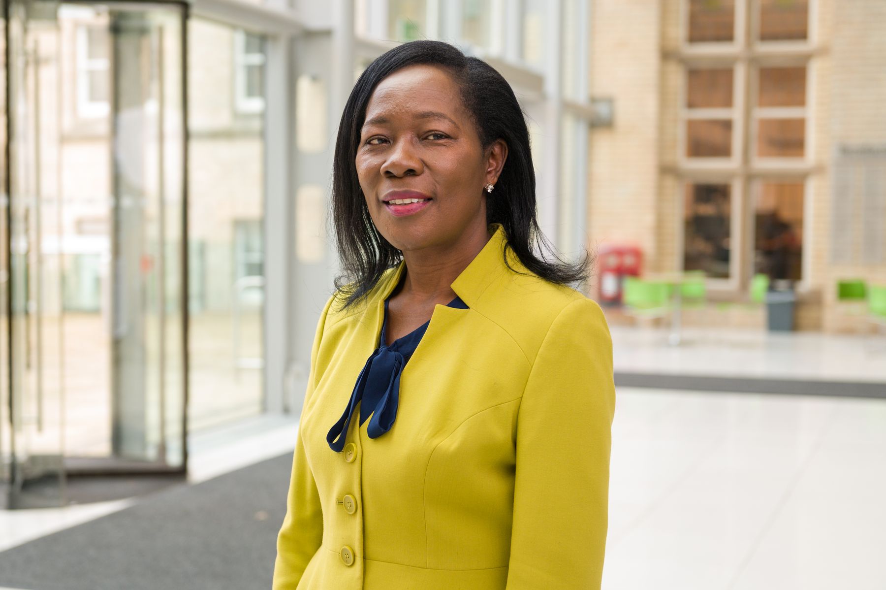 Professional photograph of senior lecturer Juliana Siwale