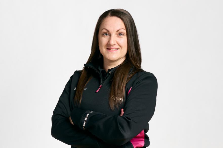 Headshot of Louise Hopkin, Head of Netball at NTU Sport
