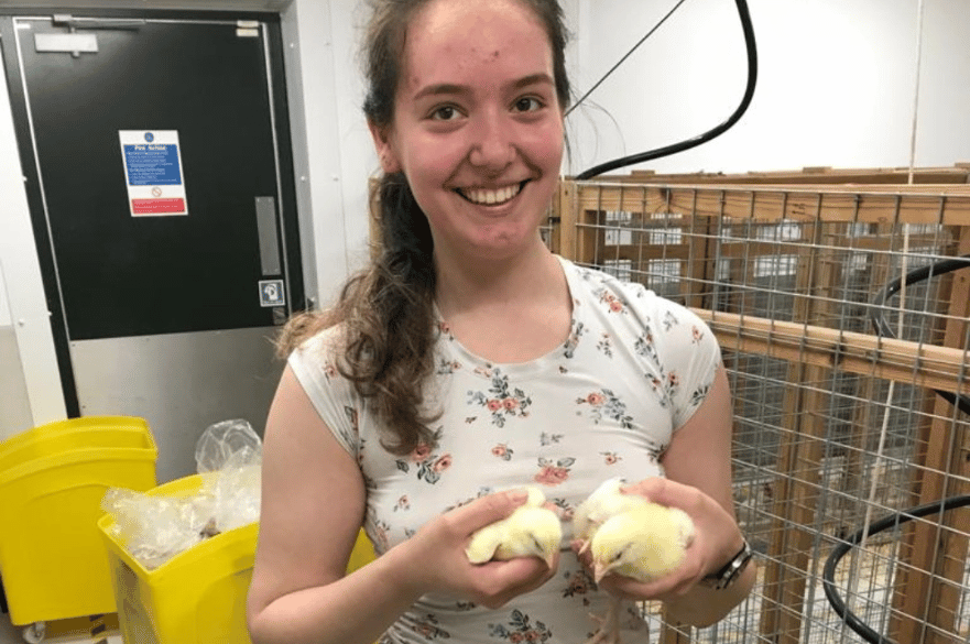 Picture of BSc (Hons) Animal Biology alumna Andreea Mihailescu
