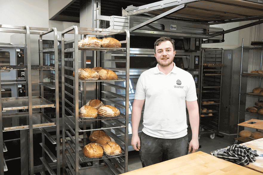 FdSc Artisan Food Production student Jordan Young
