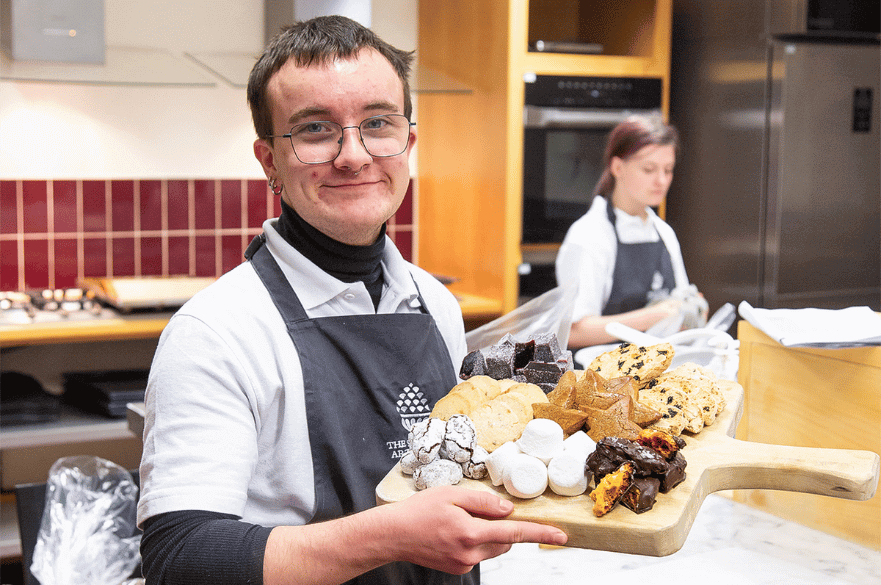 Image of FdSc Artisan Food Production student Nate Lorenzen