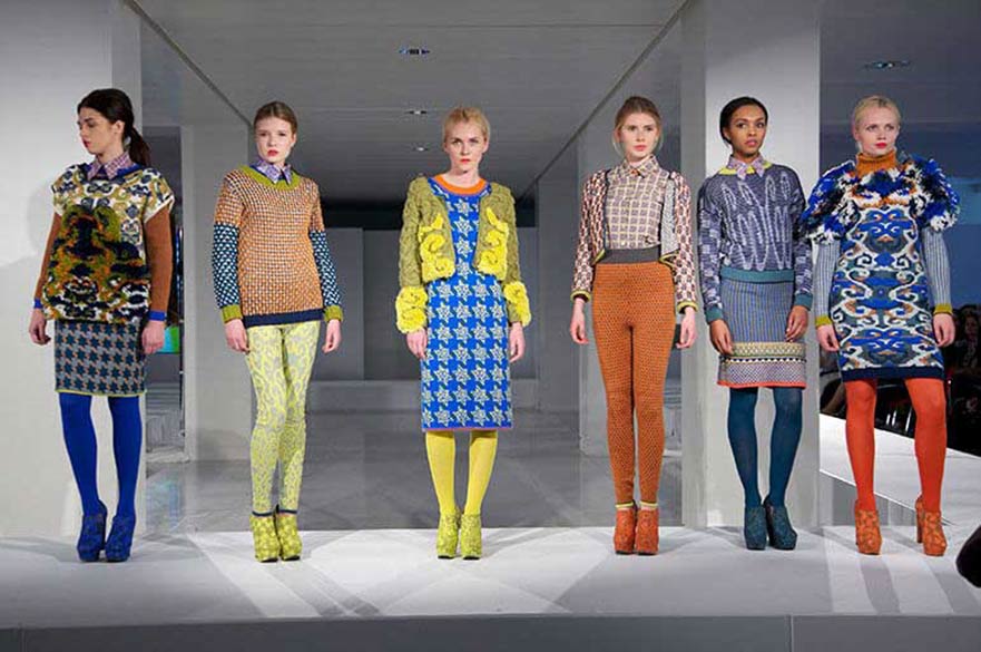 Models at fashion show