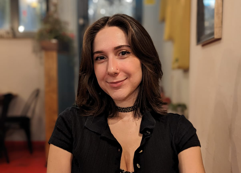 Megan Sprous, 3rd year BA (Hons) Creative Writing student