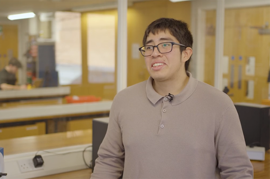 NTU Physics graduate, Bryan Perez Tapia