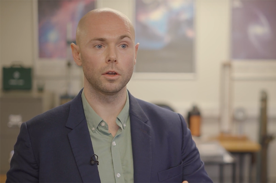 NTU Physics graduate, Chris Fraser